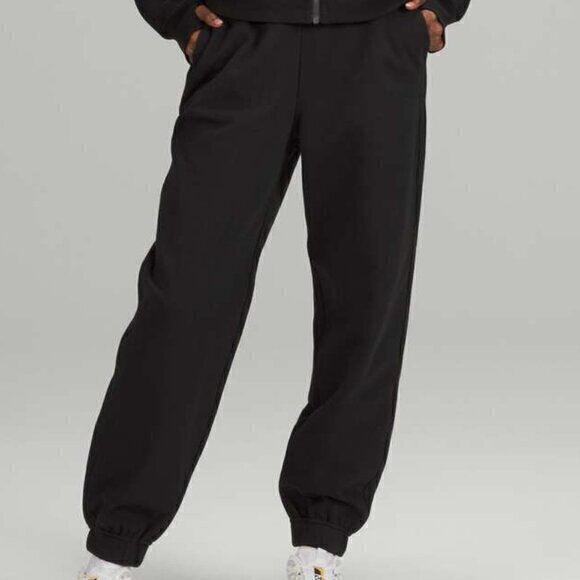 lululemon athletica Women's Black Relaxed High Rise Jogger Pants - Size 6‎ - Picture 1 of 7